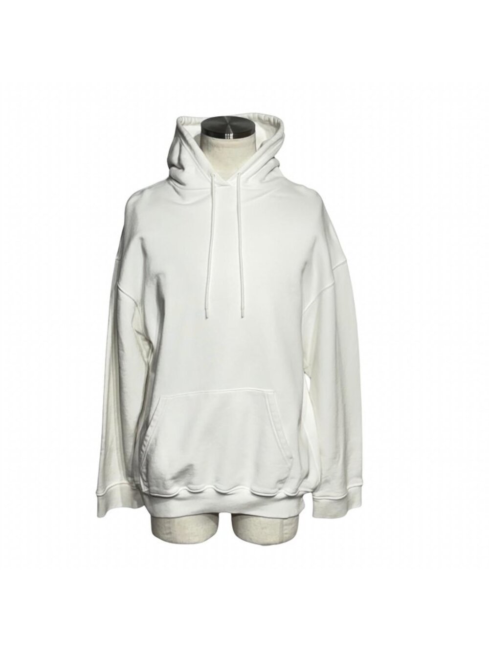 Balenciaga Hoodie White Cotton L